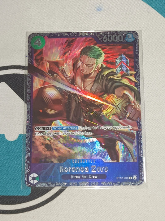 Flagship 2024 One Piece Card Game Roronoa Zoro English ST12-008