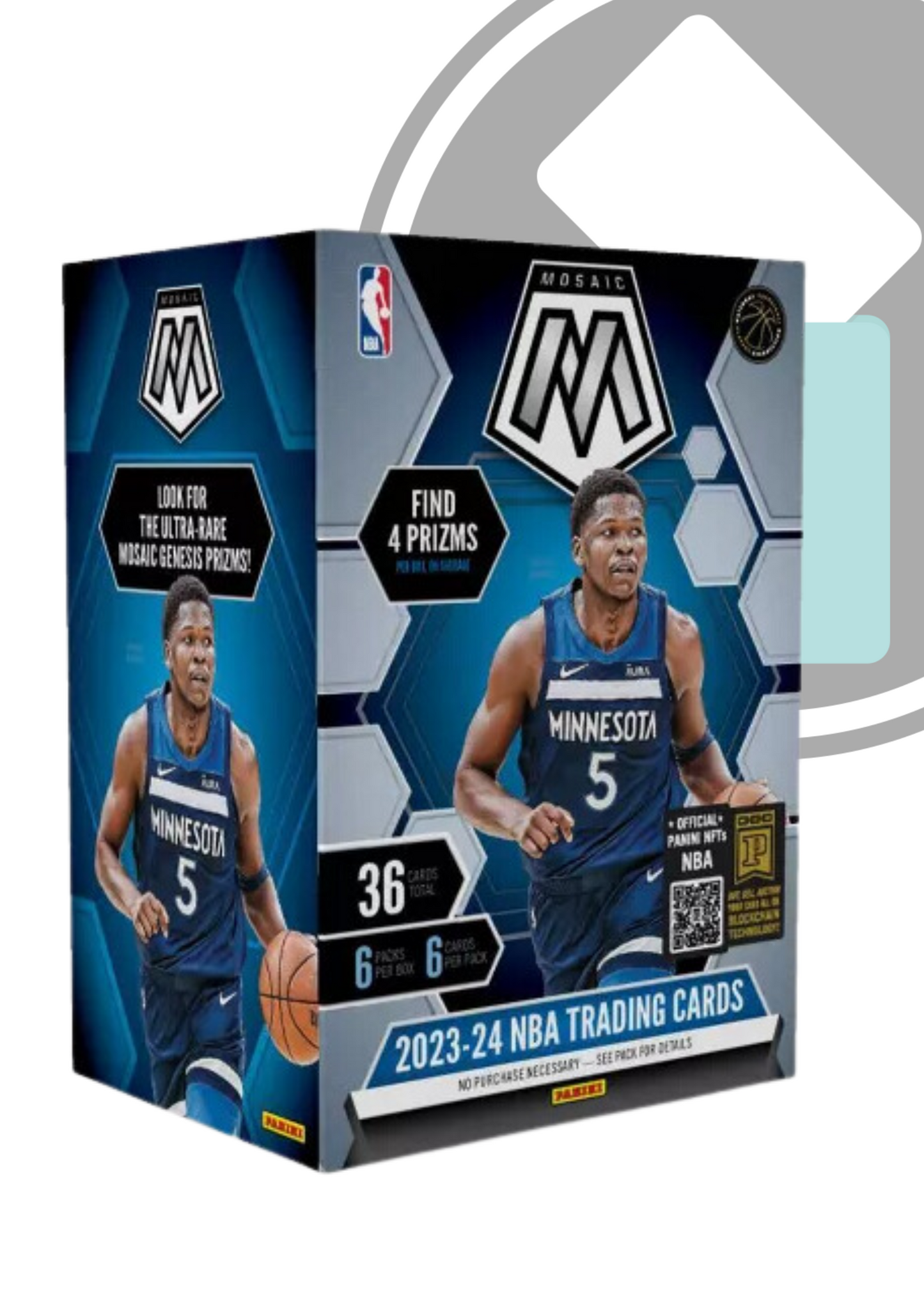 2023-24 Panini NBA Mosaic Basketball Trading Card Blaster Box